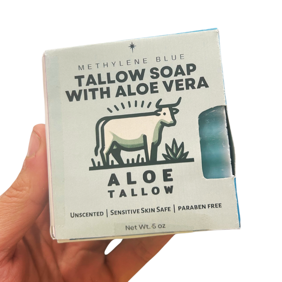 Methylene Blue Tallow Soap