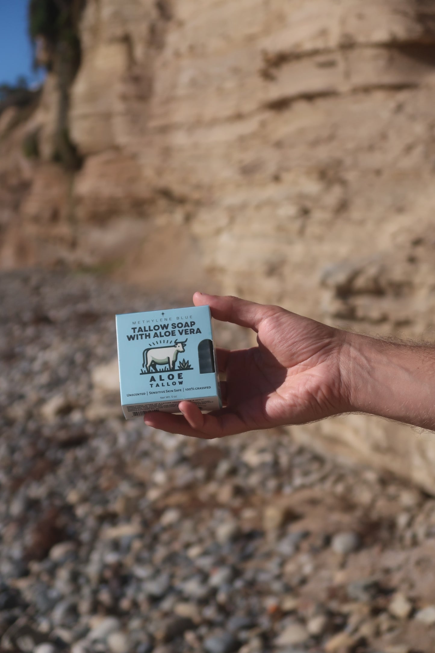 Methylene Blue Tallow Soap