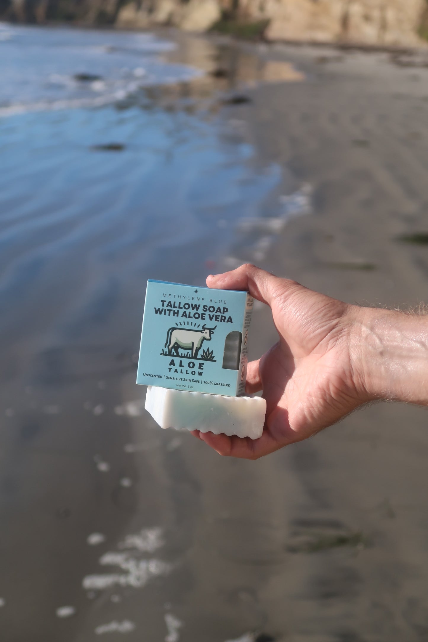 Methylene Blue Tallow Soap