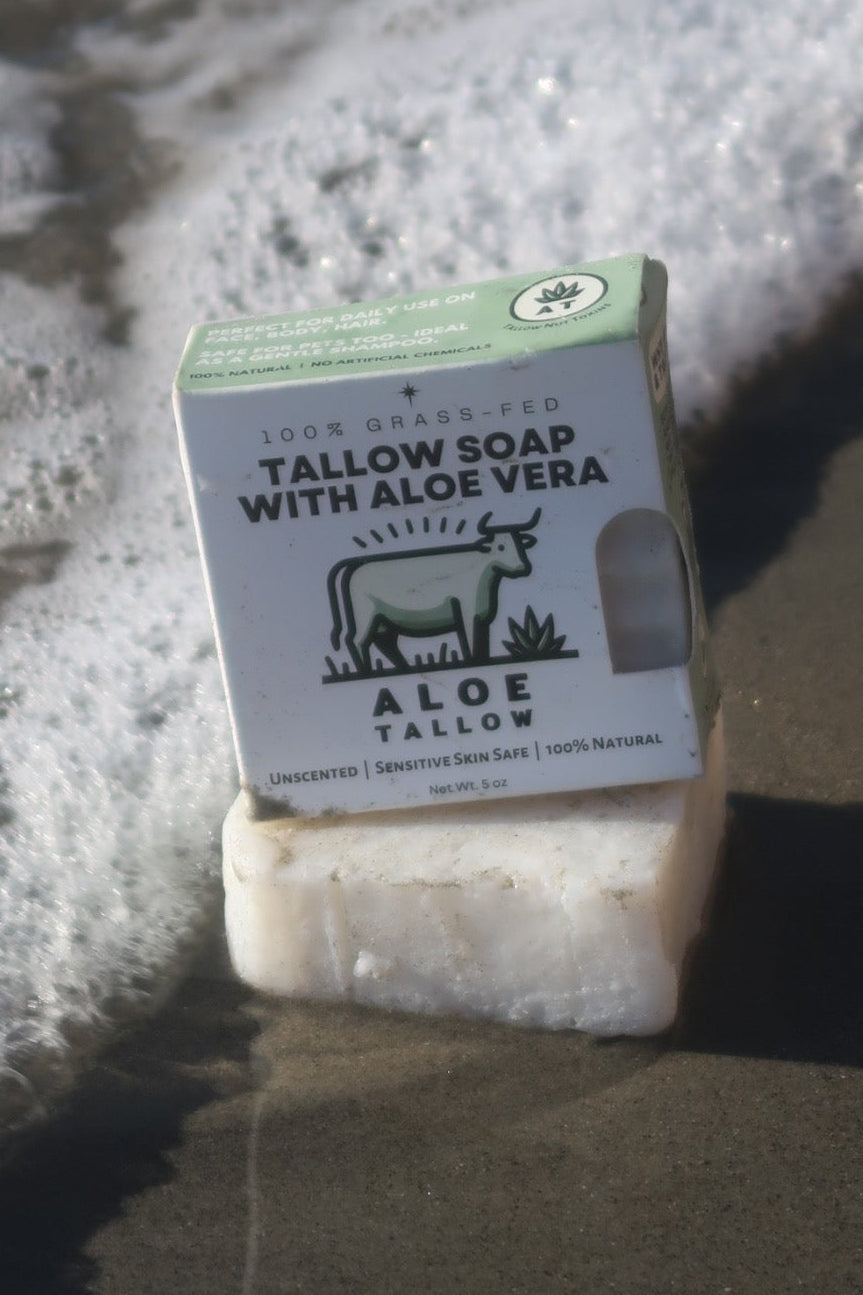 Unscented Aloe Vera Tallow Soap